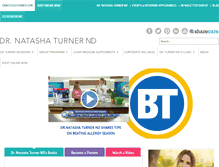 Tablet Screenshot of drnatashaturner.com